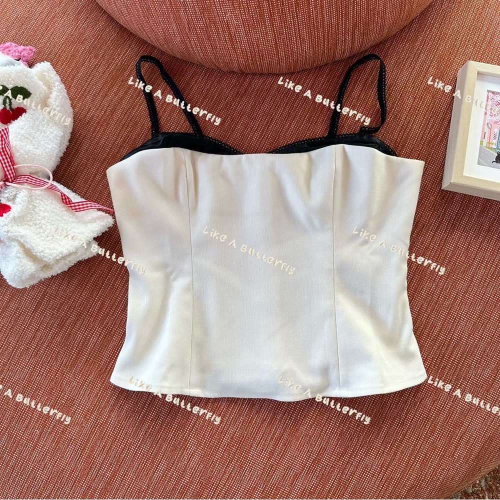 Reformation Melanie Top - Ivory - Picture 6 of 13